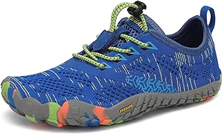 Saguaro Minimalistas Barefoot Zapatillas de Trail Running Niños Zapatillas de Deporte Transpirables para Exterior Interior