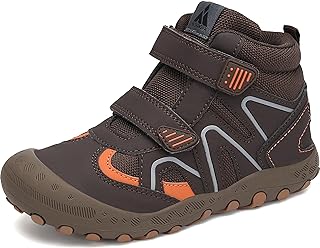 Mishansha Zapatos de Senderismo Antideslizante y Ligero para Unisex-Niños, Talla 24-38