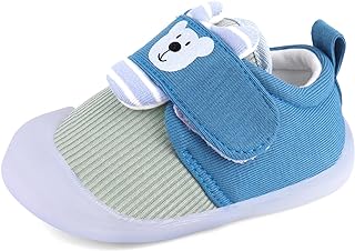 Masocio Zapatillas Bebé Niño Niña Zapatos Primeros Pasos Antideslizante con Suela Goma