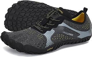 Saguaro Barefoot Zapatillas de Trail Running Minimalistas Zapatillas de Deporte Exterior Interior Zapatos de Deportes Acuaticos,Unisex-Adulto